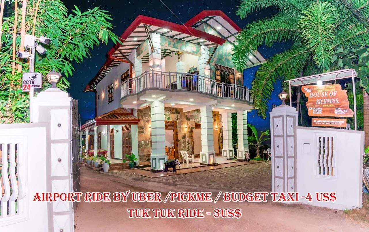House Of Richness Hotel Negombo